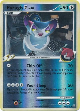 Purugly [G] - 88/127 - Common - Reverse Holo | Platinum