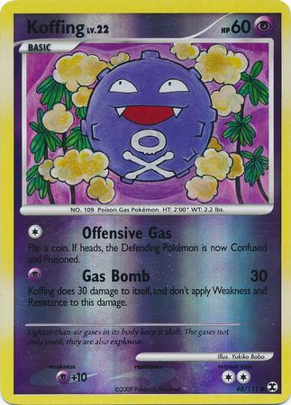 Koffing - 68/111 - Common - Reverse Holo | Rising Rivals