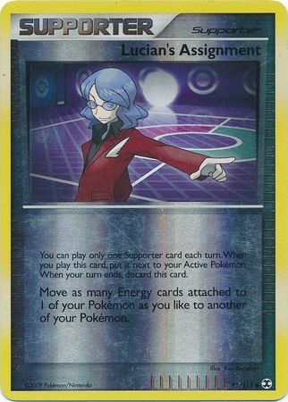 Lucian's Assignment - 92/111 - Reverse Holo | Rising Rivals