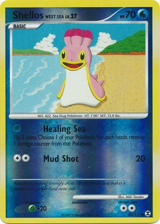 Shellos West Sea - 80/111 - Common - Reverse Holo | Rising Rivals