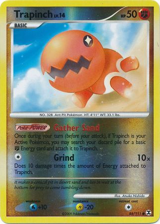 Trapinch - 84/111 - Common - Reverse Holo | Rising Rivals