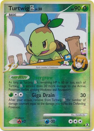 Turtwig [GL] - 85/111 - Common - Reverse Holo | Rising Rivals