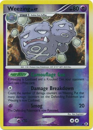 Weezing - 87/111 - Common - Reverse Holo | Rising Rivals