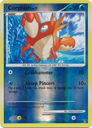 Corphish - 100/147 - Common - Reverse Holo | Supreme Victors