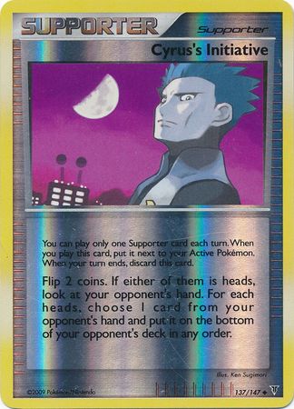 Cyrus's Initiative - 137/147 - Reverse Holo | Supreme Victors