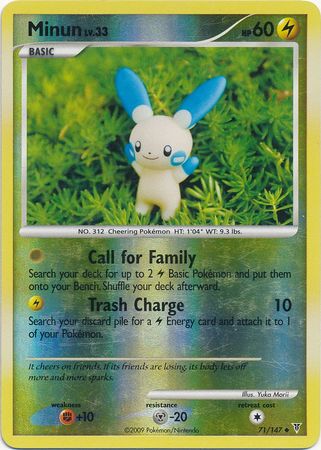 Minun - 71/147 - Uncommon - Reverse Holo | Supreme Victors