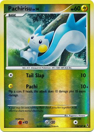 Pachirisu - 118/147 - Common - Reverse Holo | Supreme Victors