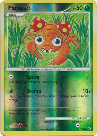 Paras - 119/147 - Common - Reverse Holo | Supreme Victors