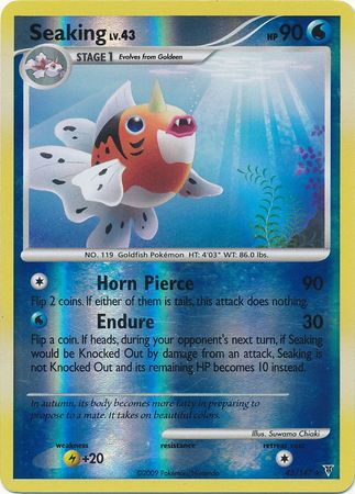 Seaking - 43/147 - Rare - Reverse Holo | Supreme Victors
