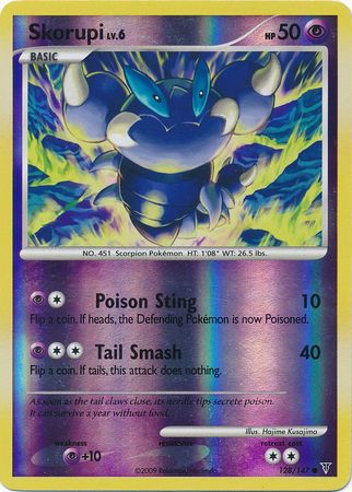 Skorupi - 128/147 - Common - Reverse Holo | Supreme Victors