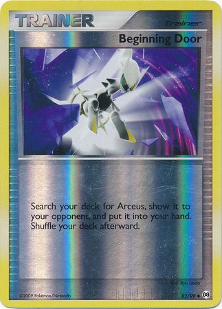 Beginning Door - 82/99 - Uncommon - Reverse Holo | Arceus