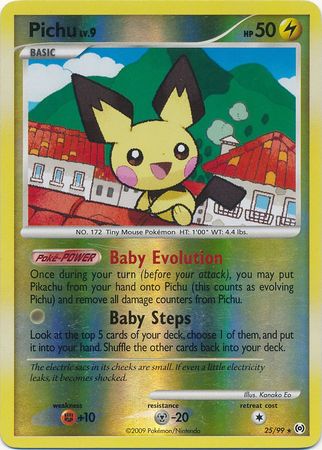 Pichu - 25/99 - Rare - Reverse Holo | Arceus