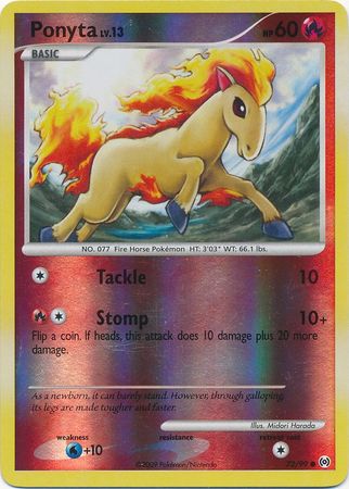 Ponyta - 72/99 - Common - Reverse Holo | Arceus