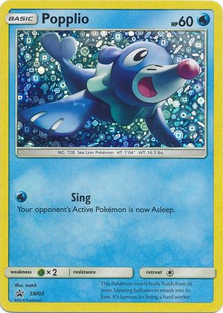 Popplio - SM03 | SM Black Star Promos