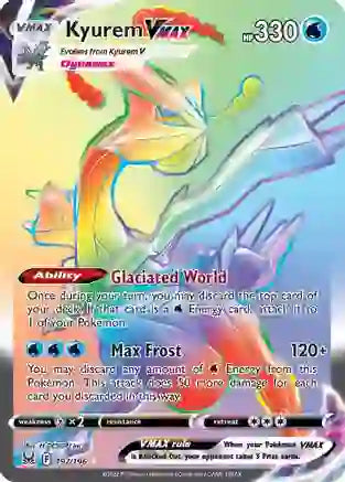 Kyurem VMAX - 197/196 - Secret Rare | SWSH - Lost Origin