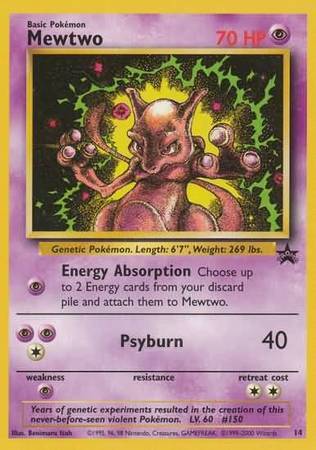 Mewtwo - 14 - VHS/DVD release | Wizards Black Star Promos