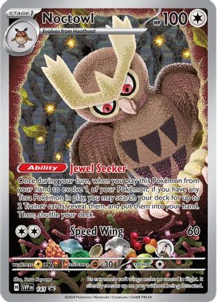 Noctowl - SVP141 - SVP Black Star Promos | SVP Black Star Promos