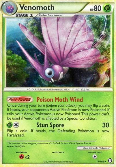 Venomoth - 11/102 - Non-Holo | Theme Deck Exclusives