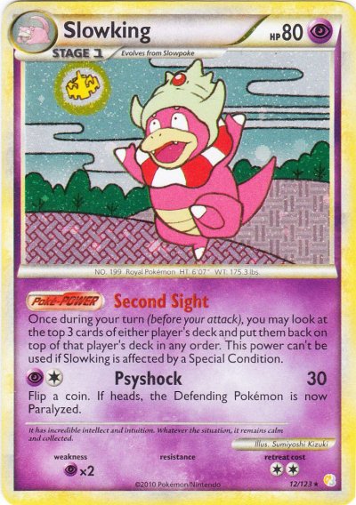Slowking - 12/123 - Holo Rare | HeartGold SoulSilver