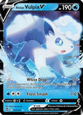 Alolan Vulpix V - 033/195 - Ultra Rare | SWSH - Silver Tempest