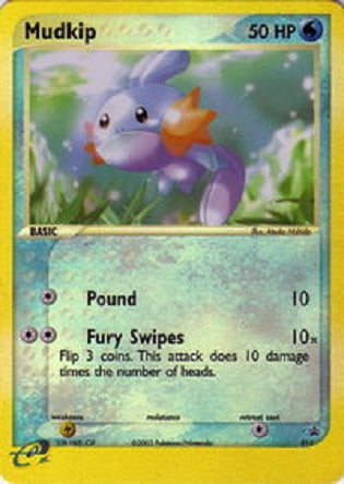 Mudkip - 10 - e-League (September 2003) | Nintendo Black Star Promos