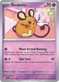 Dedenne - 036/091 - Common - Reverse Holo | SV - Paldean Fates