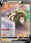 Sandaconda V - 252/264 - Full Art Ultra Rare | SWSH - Fusion Strike