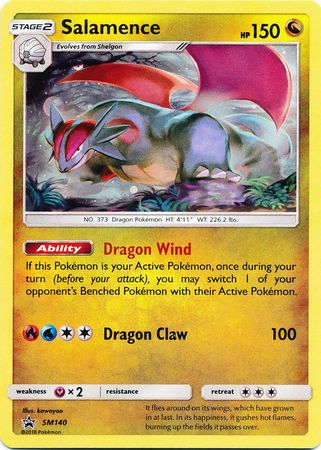 Salamence - SM140 - SM Black Star Promo | SM Black Star Promos