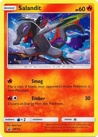 Salandit - SM154 - Promo | SM Black Star Promos