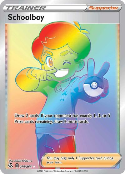 Schoolboy - 276/264 - Secret Rare | SWSH - Fusion Strike