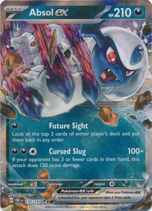 Absol ex - 135/197 - Double Rare | SV - Obsidian Flames