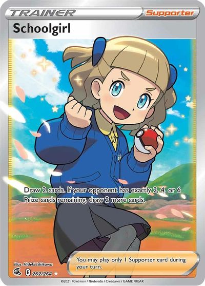 Schoolgirl - 262/264 - Full Art Ultra Rare | SWSH - Fusion Strike