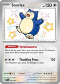 Snorlax - 202/091 - Shiny Rare | SV - Paldean Fates