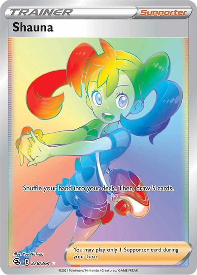 Shauna - 278/264 - Secret Rare | SWSH - Fusion Strike