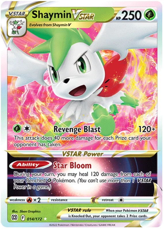 Shaymin VSTAR - 014/172 - Ultra Rare | SWSH - Brilliant Star