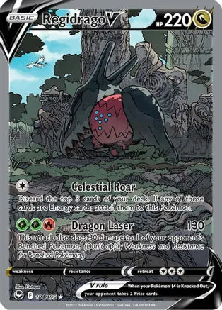 Regidrago V (Alternate Full Art) - 184/195 | SWSH - Silver Tempest