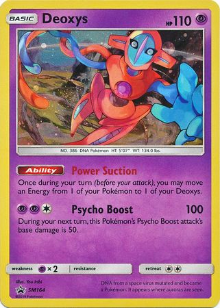 Deoxys - SM164 - Holo - SM Black Star Promos | SM Black Star Promos