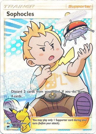Sophocles - 146/147 - Full Art Ultra Rare | SM -  Burning Shadows
