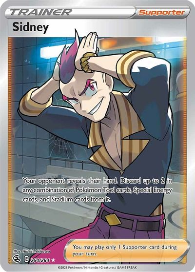 Sidney - 264/264 - Full Art Ultra Rare | SWSH - Fusion Strike