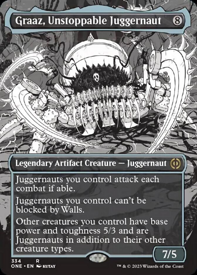 Graaz, Unstoppable Juggernaut - Manga | Phyrexia: All Will Be One