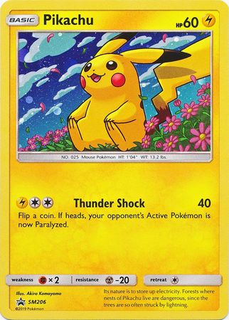 Pikachu - SM206 - SM Black Star Promos | SM Black Star Promos
