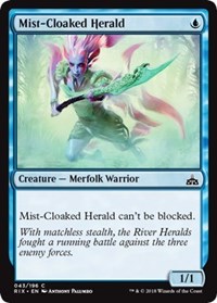 Mist-Cloaked Herald - Foil | Rivals of Ixalan