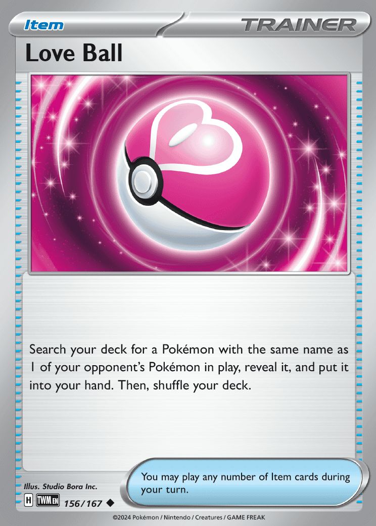 Love Ball - 156/167 - Reverse Holo | SV - Twilight Masquerade
