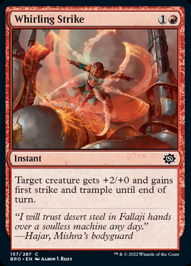 Whirling Strike | The Brothers' War