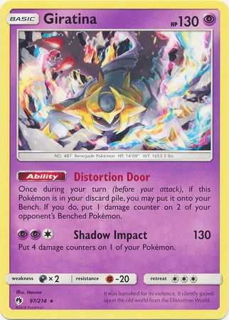 Giratina - 97/214 - Rare - Non-Holo | Theme Deck Exclusives