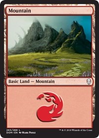 Mountain (265) - Foil | Dominaria