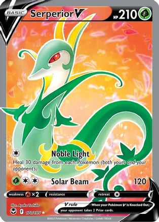 Serperior V (Full Art) - 170/195 - Ultra Rare | SWSH - Silver Tempest