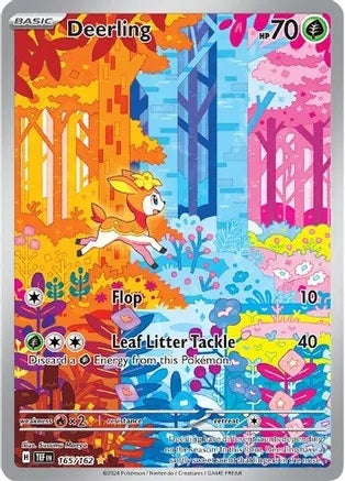 Deerling - 165/162 - Illustration Rare | SV - Temporal Forces