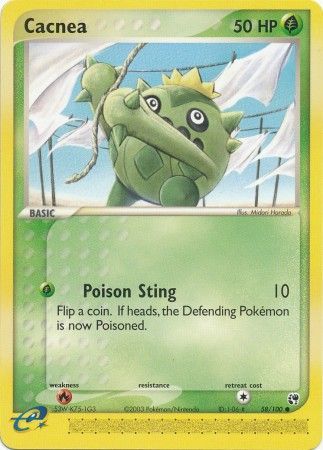 Cacnea - 58/100 - Common | EX Sandstorm