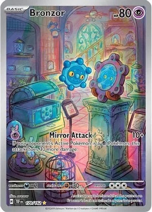 Bronzor - 170/162 - Illustration Rare | SV - Temporal Forces
